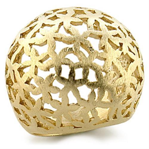 Gold Brass Ring with No Stone