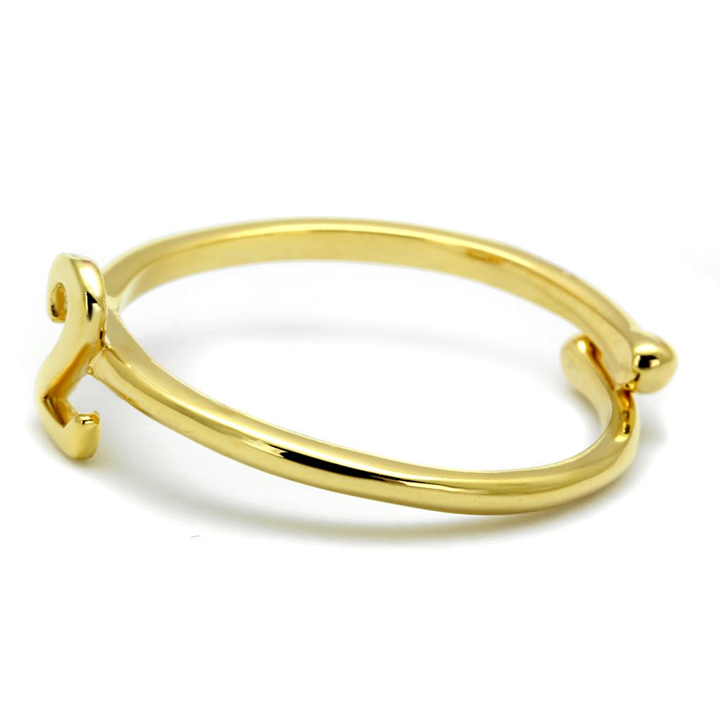 Flash Gold Brass Ring with No Stone
