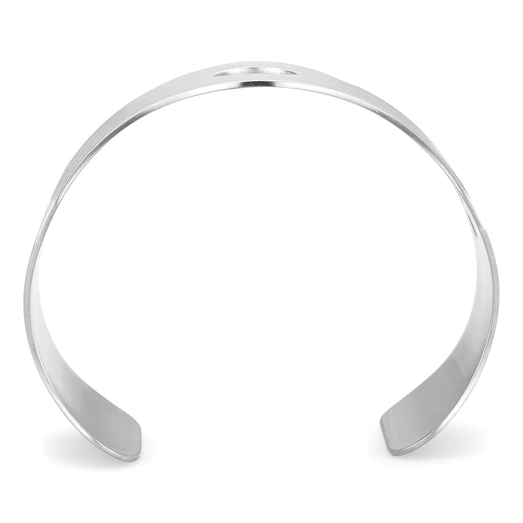 Stainless Steel Bangle with No Stone