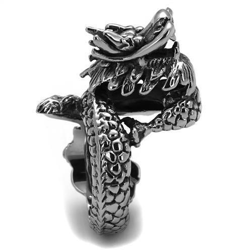 High polished (no plating) Stainless Steel Ring with No Stone