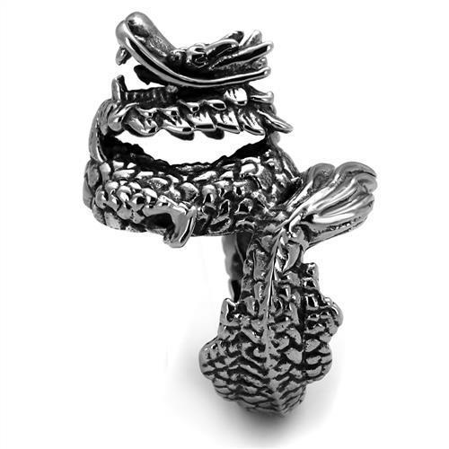 High polished (no plating) Stainless Steel Ring with No Stone