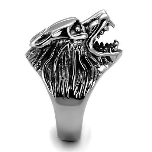High polished (no plating) Stainless Steel Ring with No Stone