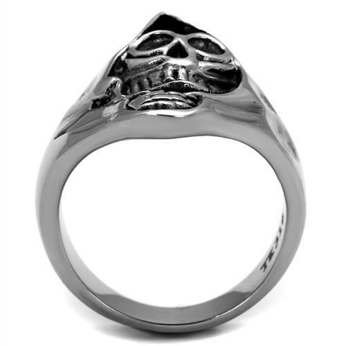 High polished (no plating) Stainless Steel Ring with No Stone