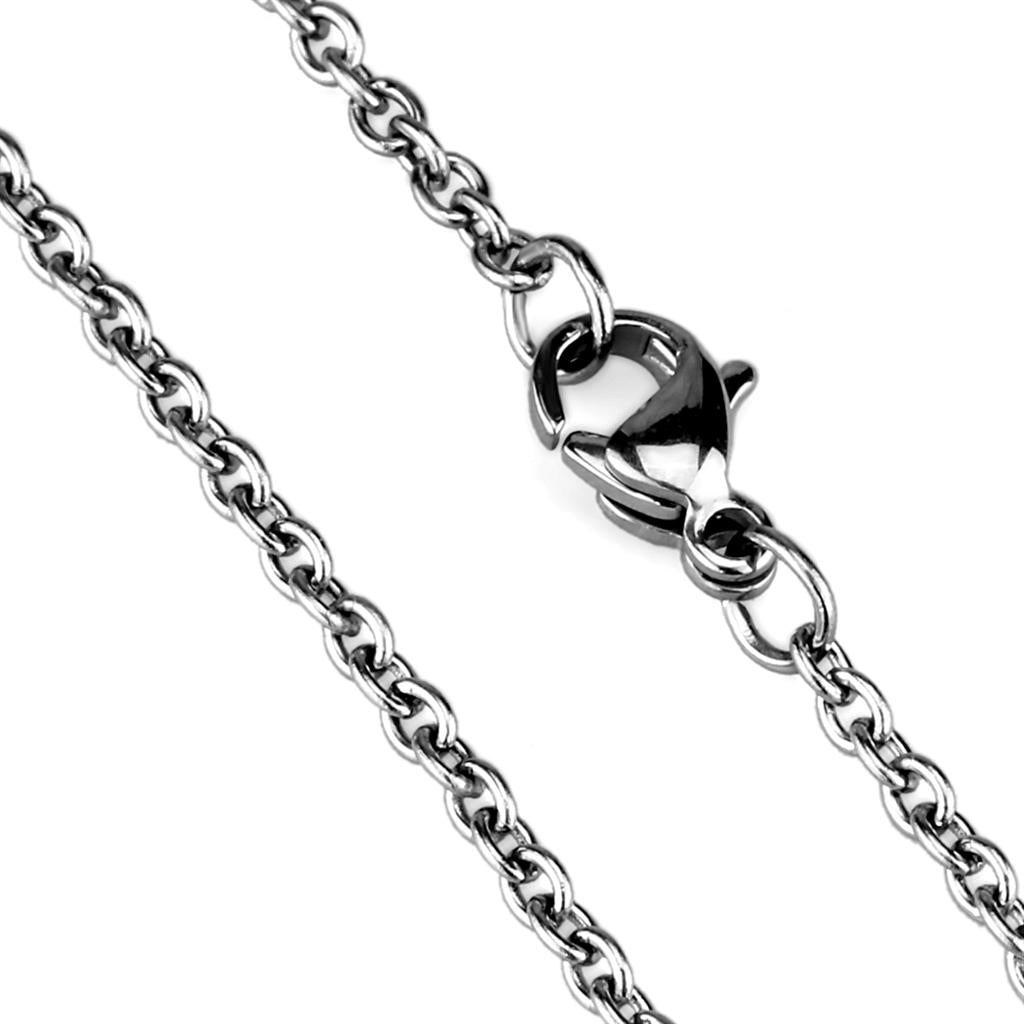 High polished (no plating) Stainless Steel Chain with No Stone