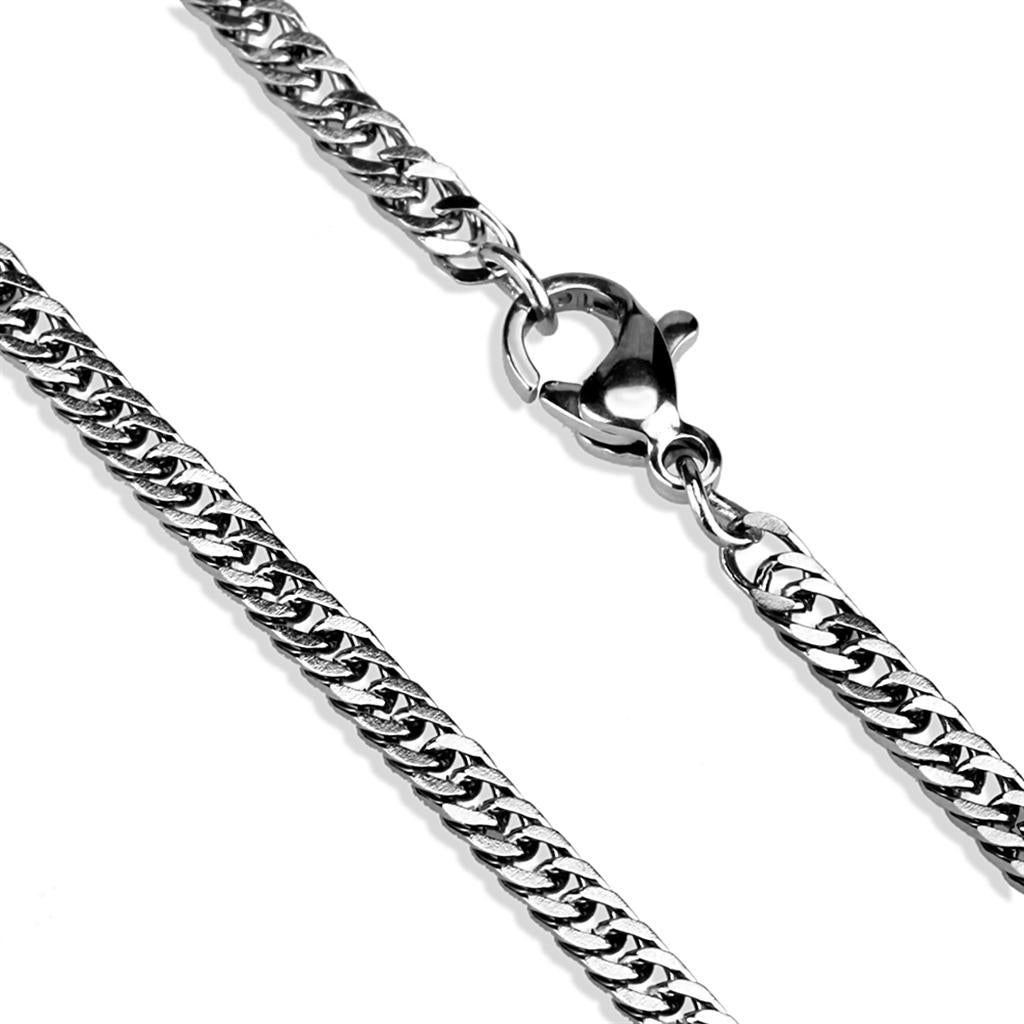 High polished (no plating) Stainless Steel Chain with No Stone