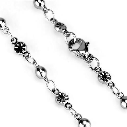 High polished (no plating) Stainless Steel Chain with No Stone
