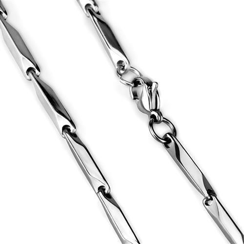 High polished (no plating) Stainless Steel Chain with No Stone