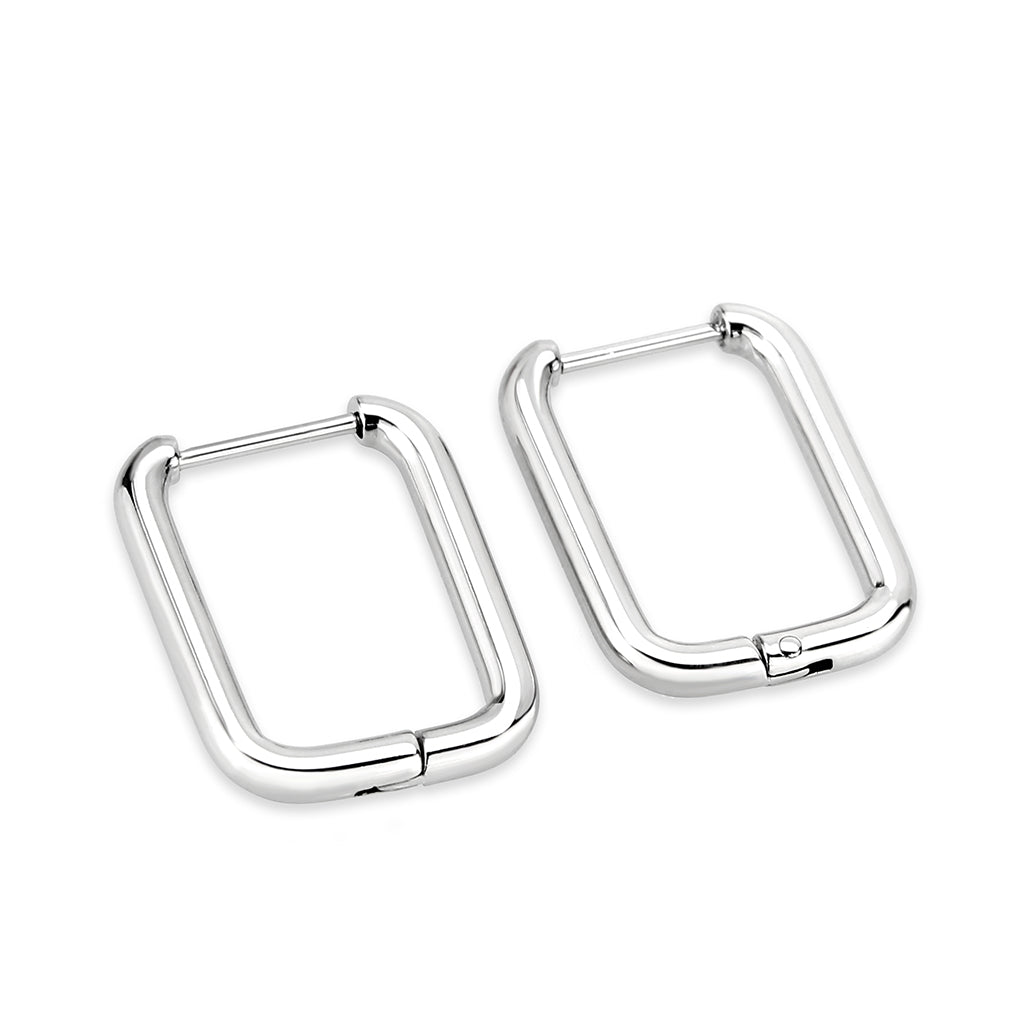 High Polished Minimalist Stainless Steel Earrings