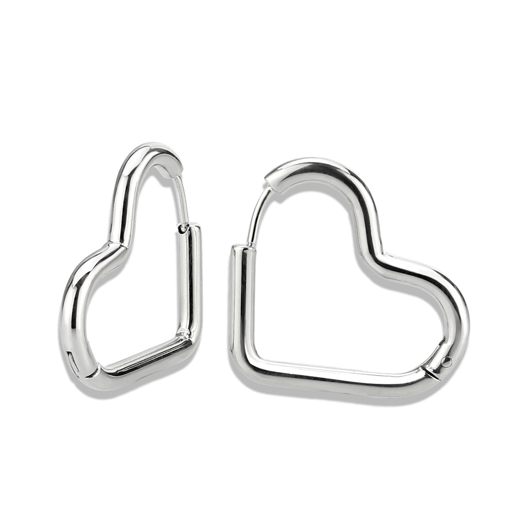 High Polished Minimalist Stainless Steel Earrings