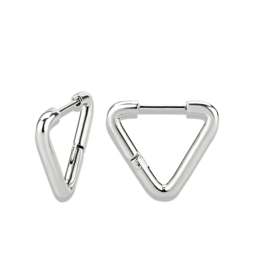 High Polished Minimalist Stainless Steel Earrings