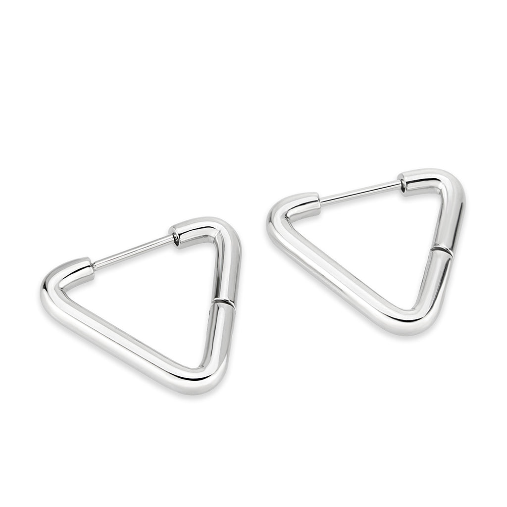 High Polished Minimalist Stainless Steel Earrings