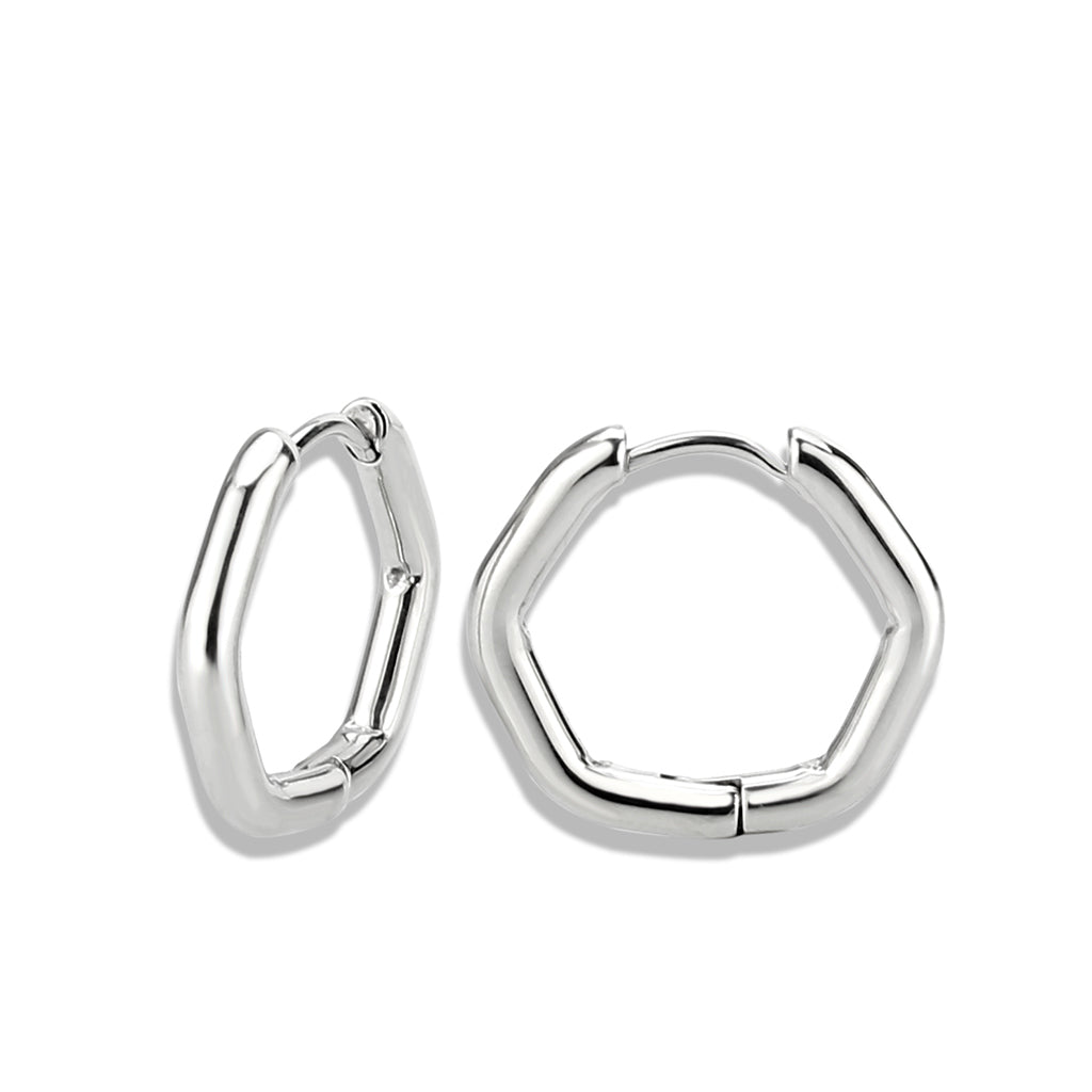 High Polished Minimalist Stainless Steel Earrings