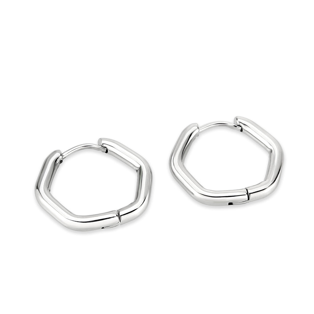 High Polished Minimalist Stainless Steel Earrings