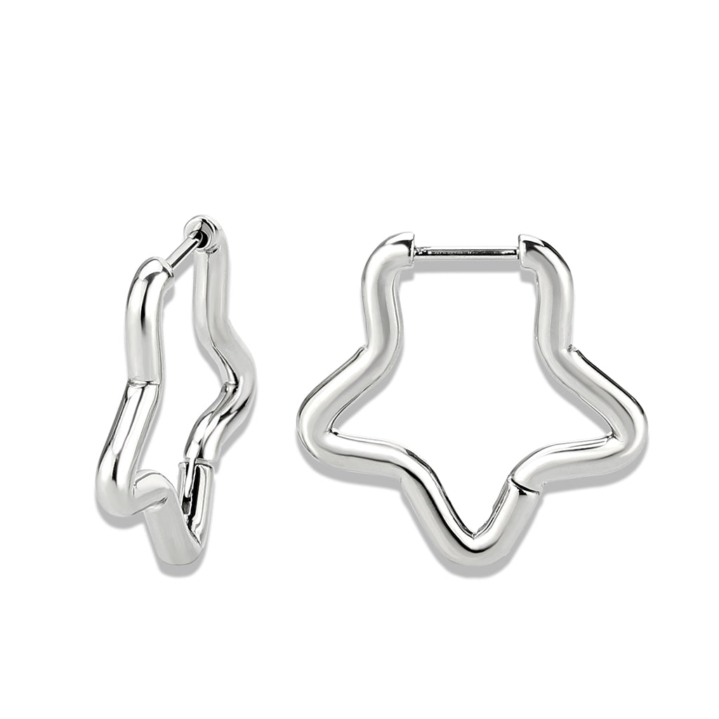 High Polished Minimalist Stainless Steel Earrings