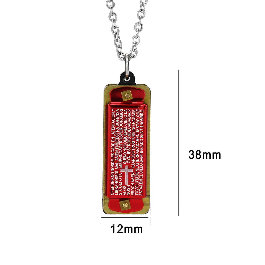 Two Tone IP Gold (Ion Plating) Stainless Steel Chain Pendant with NoStone in No Stone