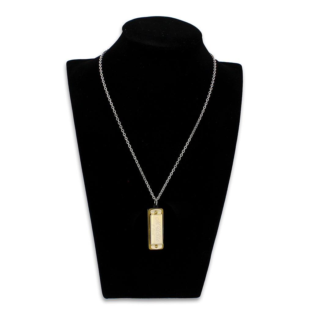 Two Tone IP Gold (Ion Plating) Stainless Steel Chain Pendant with NoStone in No Stone