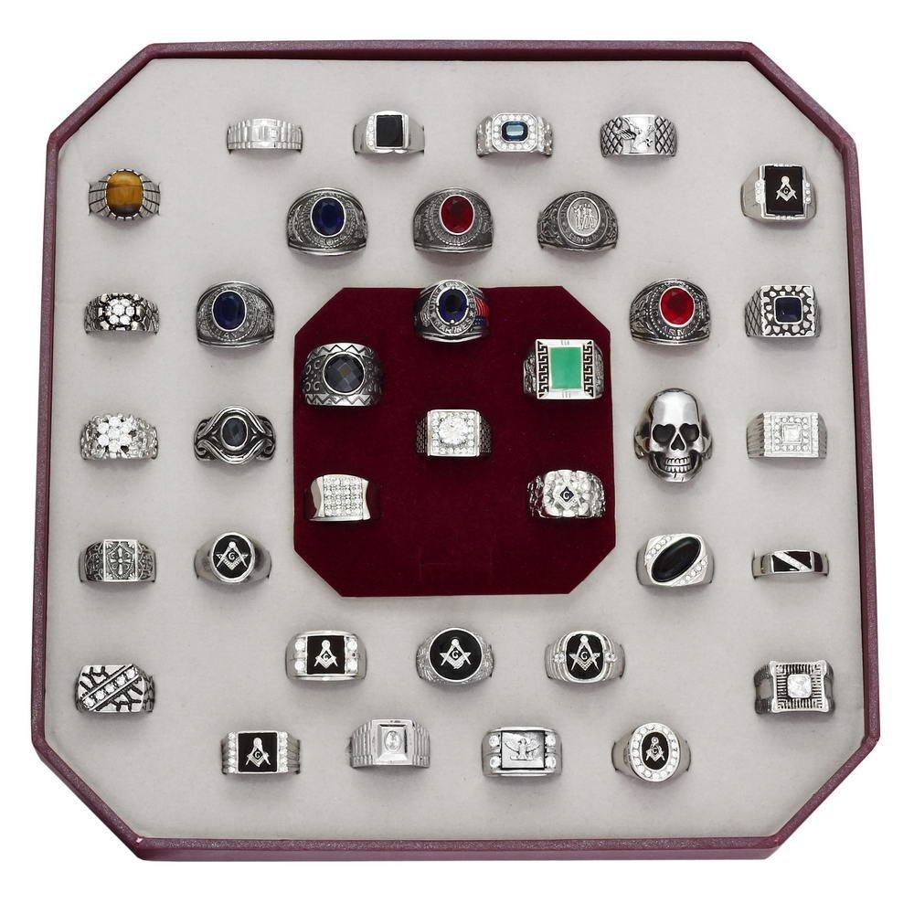 A-Size8 - High polished (no plating) Stainless Steel Kits with Assorted in Assorted