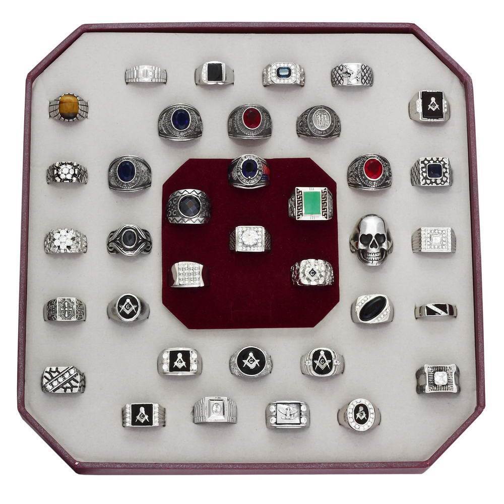 A-Size10 - High polished (no plating) Stainless Steel Kits with Assorted in Assorted