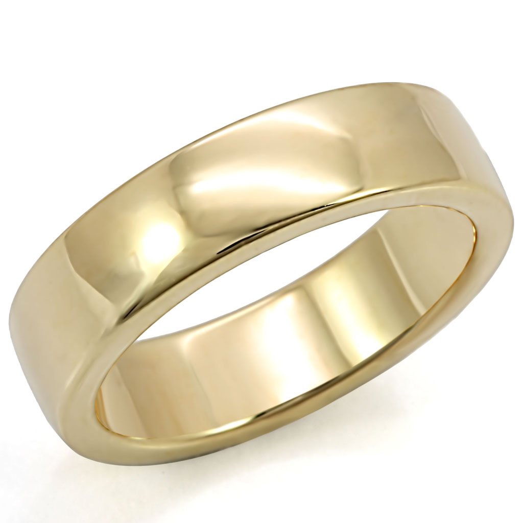 Gold Brass Ring with No Stone