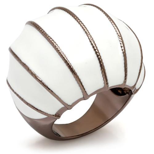 Chocolate Gold Brass Ring with No Stone