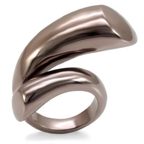 Chocolate Gold Brass Ring with No Stone