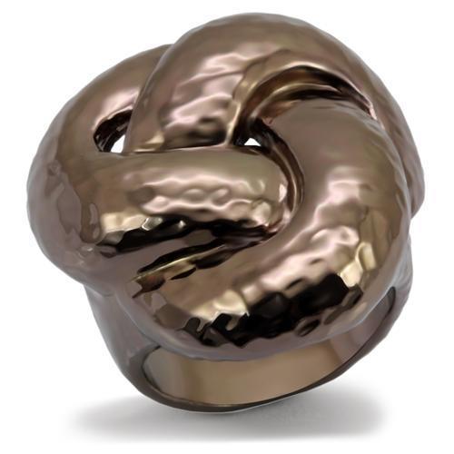 Chocolate Gold Brass Ring with No Stone