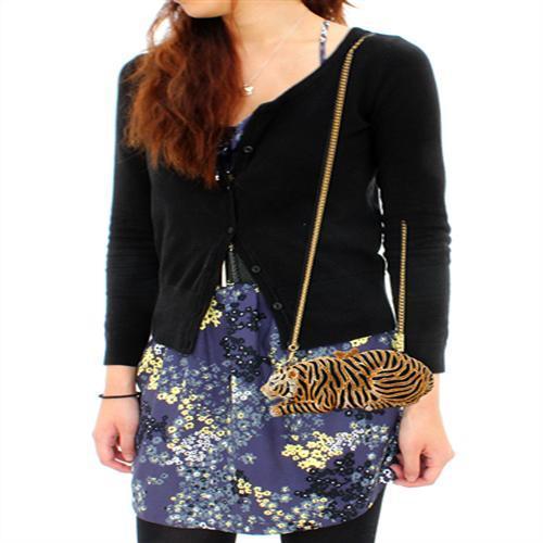 Gold White Metal Clutch with Top Grade Crystal in Multi Color