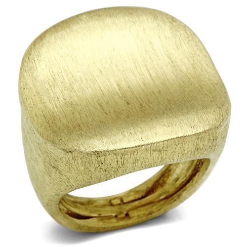 Gold & Brush Brass Ring with No Stone