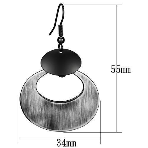 Special Color Iron Earrings with No Stone