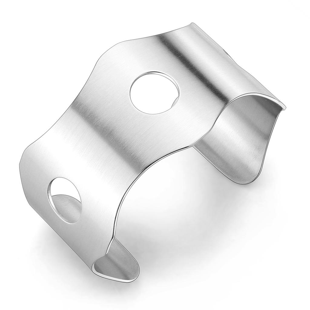 Stainless Steel Bangle with No Stone