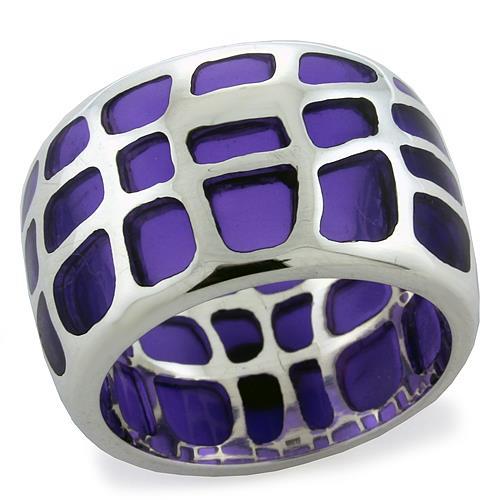 High-Polished 925 Sterling Silver Ring with No Stone