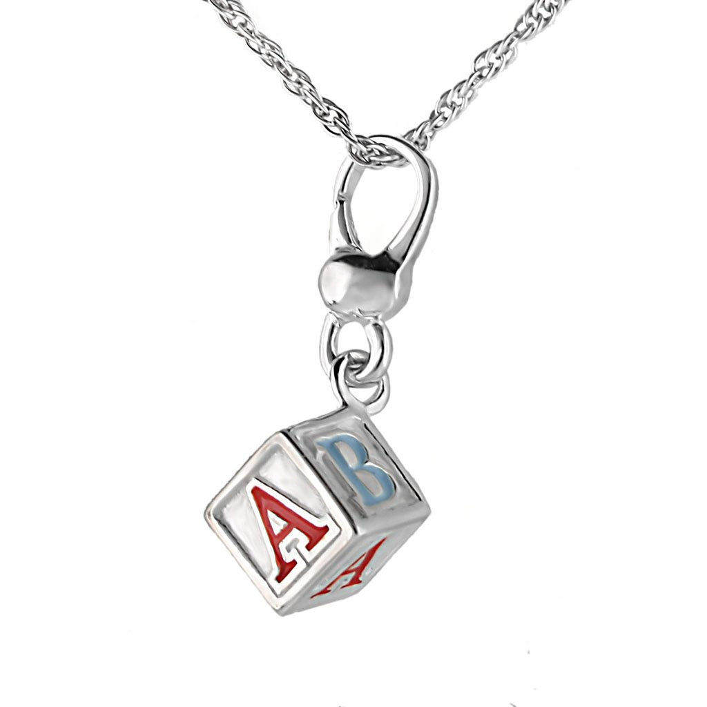 Silver 925 Sterling Silver Chain Pendant with No Stone