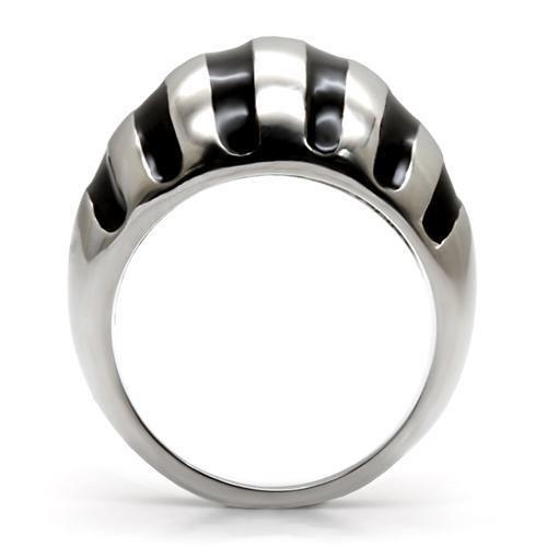 High polished (no plating) Stainless Steel Ring with No Stone