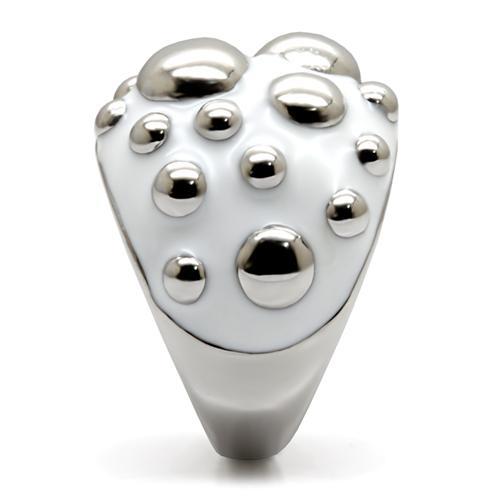 High polished (no plating) Stainless Steel Ring with No Stone