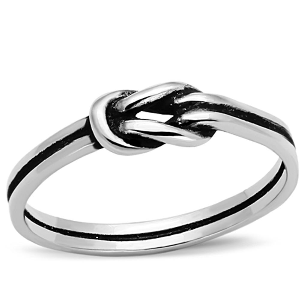 High polished (no plating) Stainless Steel Ring with No Stone