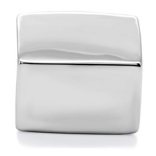 High polished (no plating) Stainless Steel Ring with No Stone