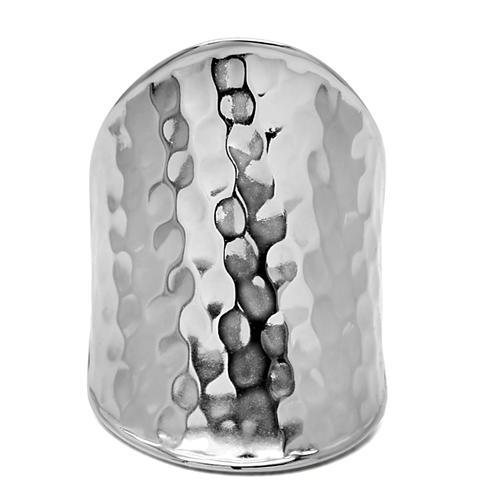 High polished (no plating) Stainless Steel Ring with No Stone