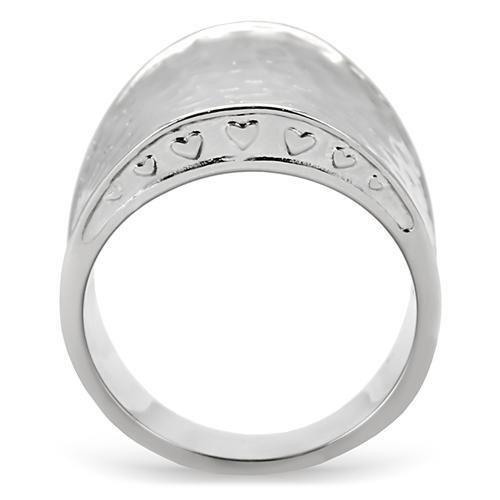 High polished (no plating) Stainless Steel Ring with No Stone