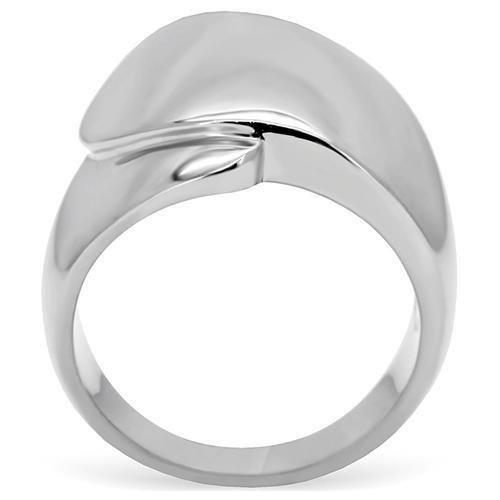 High polished (no plating) Stainless Steel Ring with No Stone
