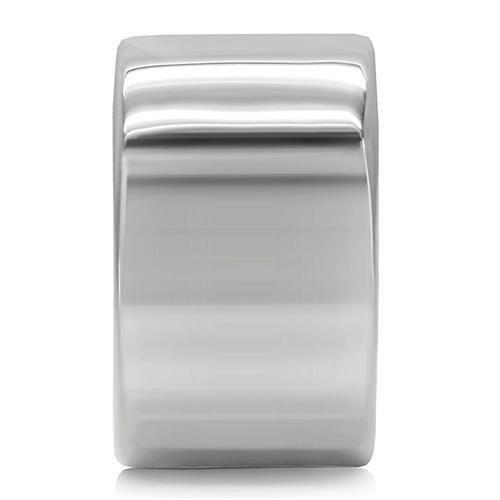 High polished (no plating) Stainless Steel Ring with No Stone