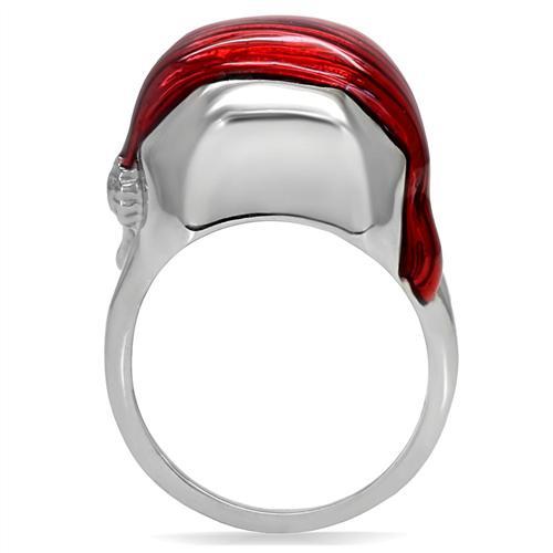 High polished (no plating) Stainless Steel Ring with No Stone