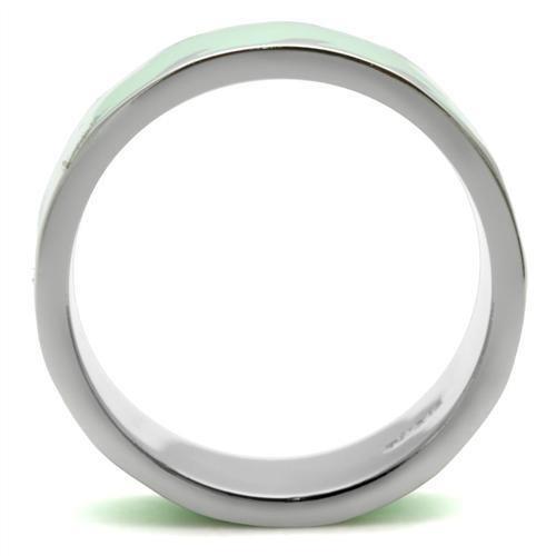 High polished (no plating) Stainless Steel Ring with No Stone