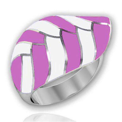 High polished (no plating) Stainless Steel Ring with No Stone