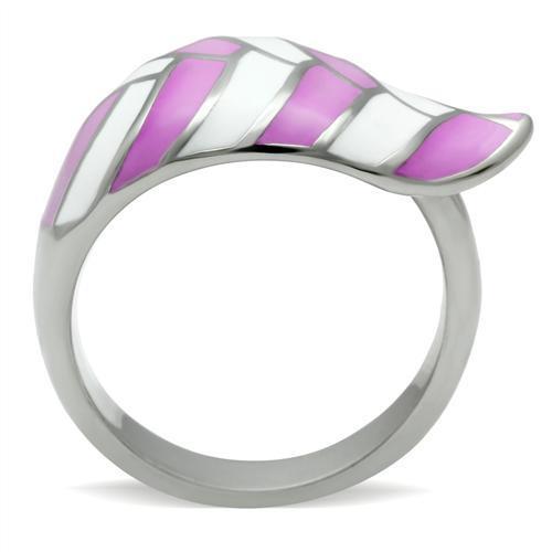 High polished (no plating) Stainless Steel Ring with No Stone