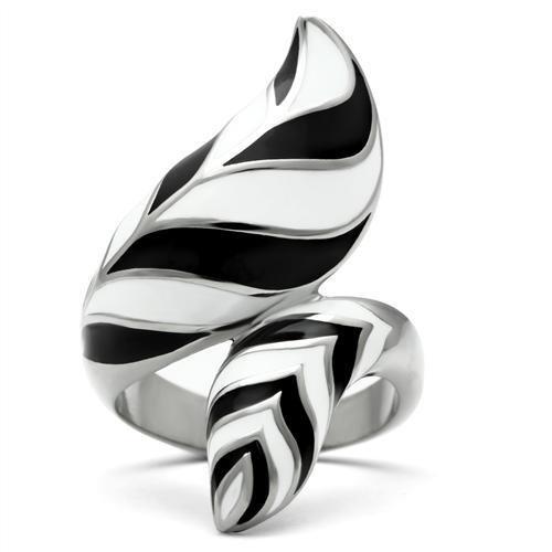 High polished (no plating) Stainless Steel Ring with No Stone
