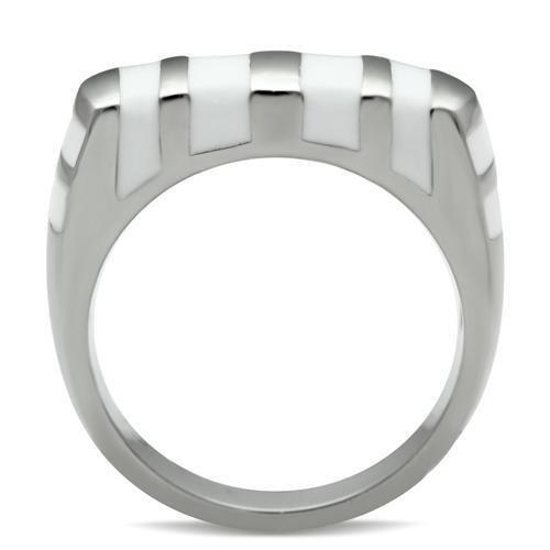 High polished (no plating) Stainless Steel Ring with No Stone
