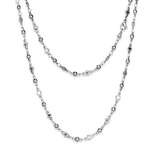 High polished (no plating) Stainless Steel Chain with No Stone