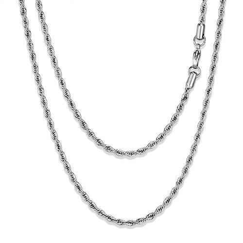 High polished (no plating) Stainless Steel Chain with No Stone