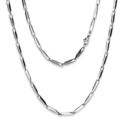High polished (no plating) Stainless Steel Chain with No Stone