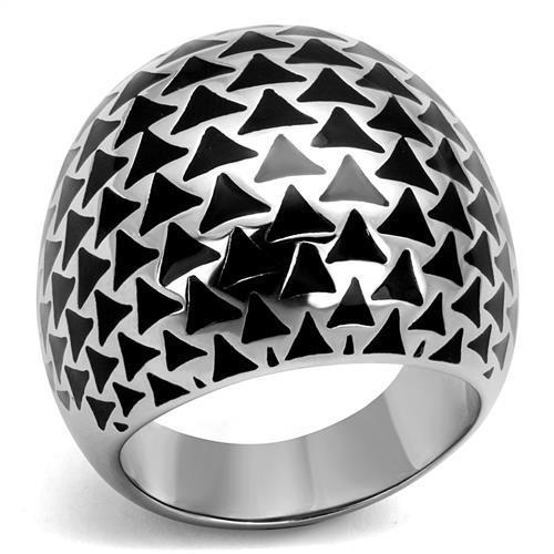 High polished (no plating) Stainless Steel Ring with No Stone